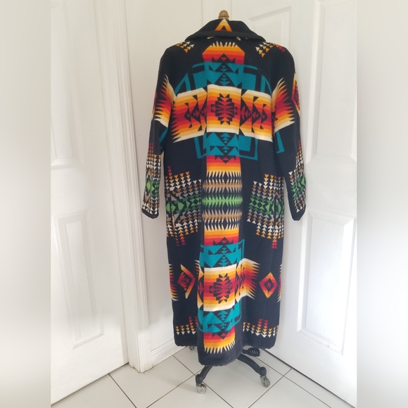 Pendleton Coat 1970s Vintage Beaver State made by Claudine Fairbanks - Picture 4 of 17